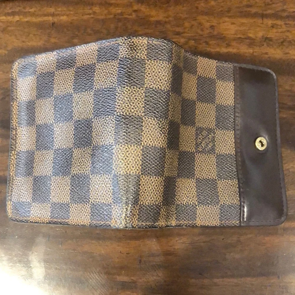 LOUIS VUITTON Damier Ebene Bifold Wallet CA0052 Spain